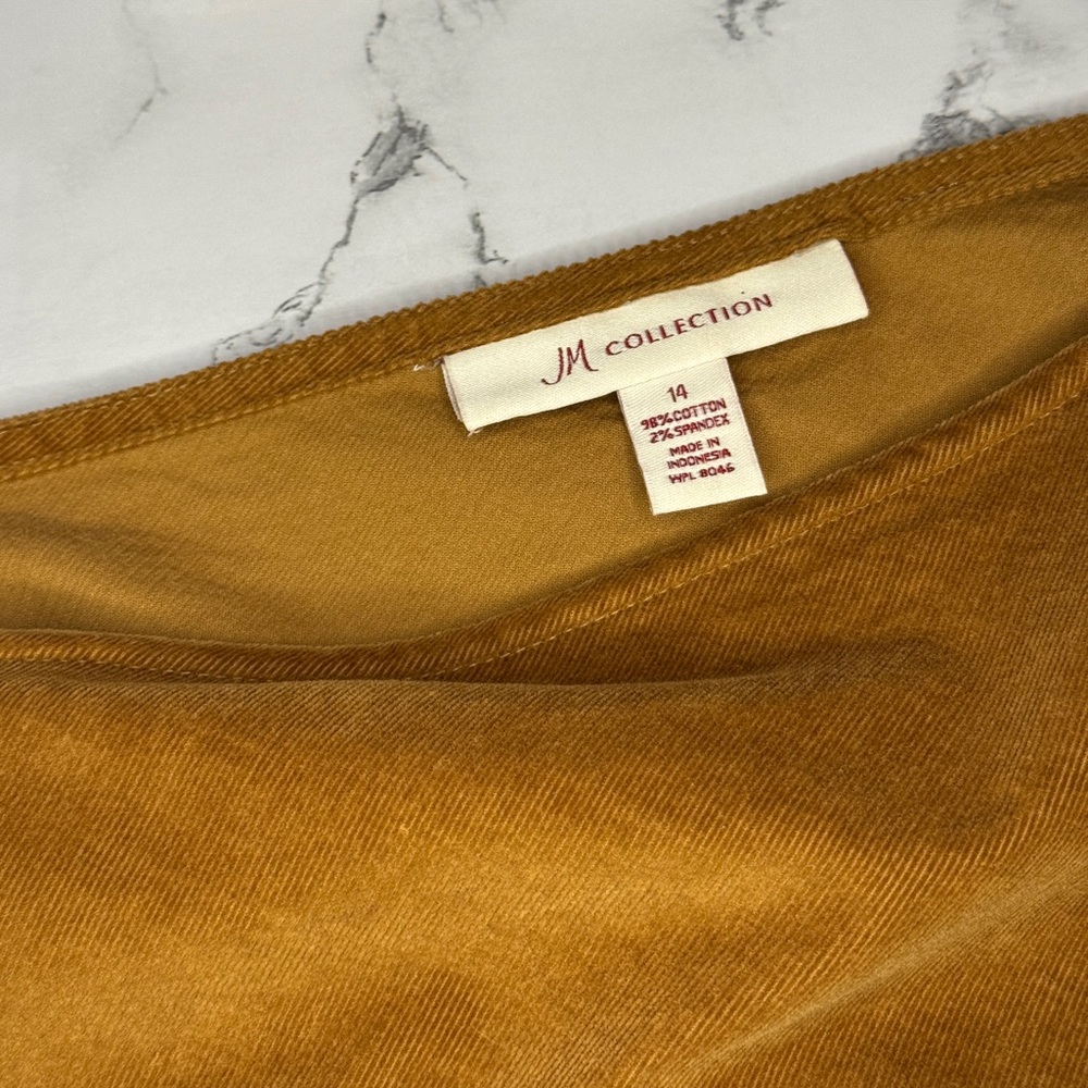 JM Collection Brown Maxi Skirt - Picture 2 of 6